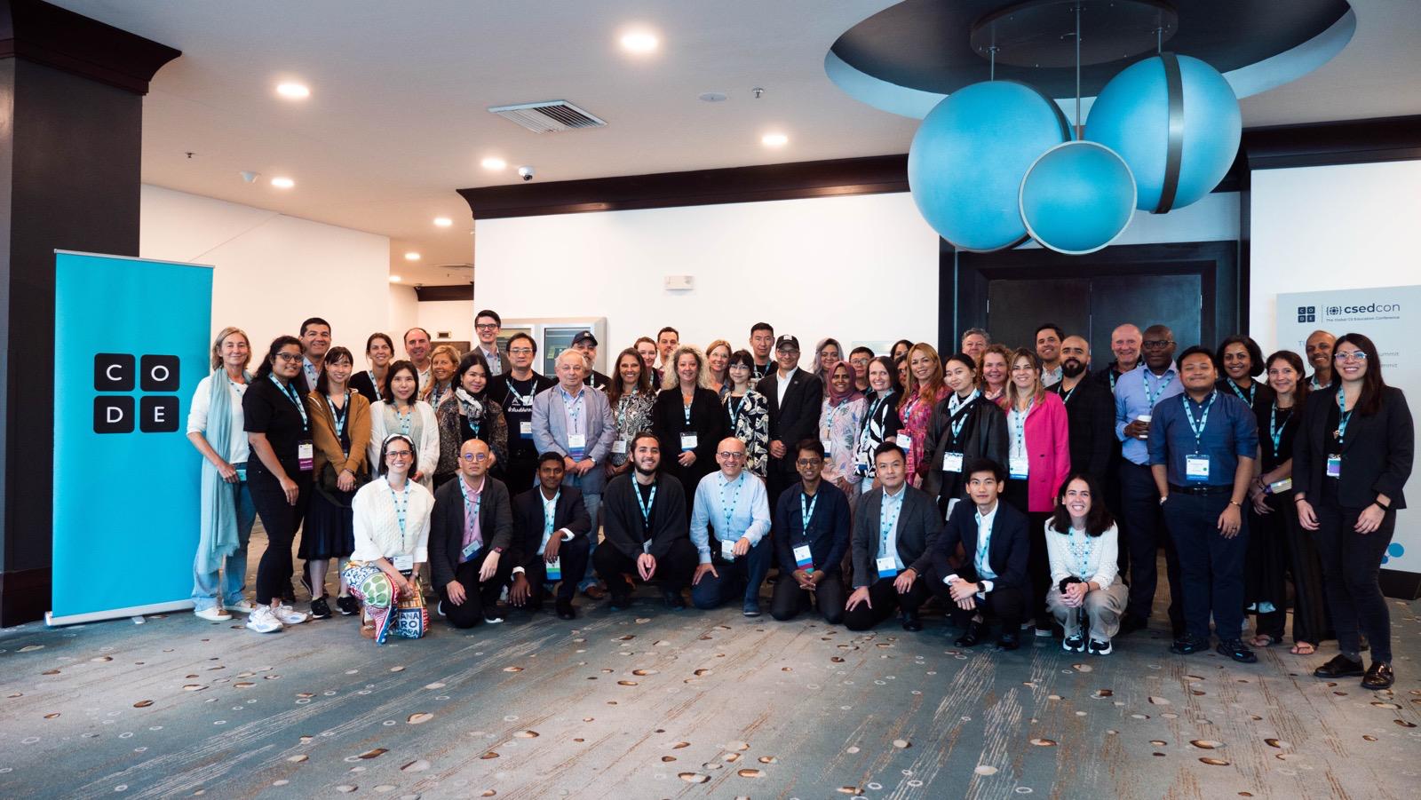 CSEdCon 2022 Miami etkinliğinden bir kare