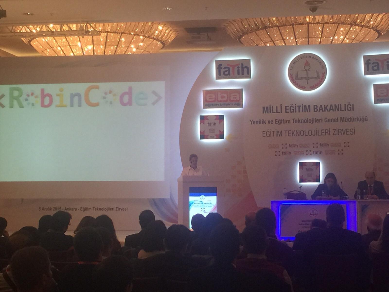 RobinCode Education Technologies Summit ETZ İstanbul etkinliğinde