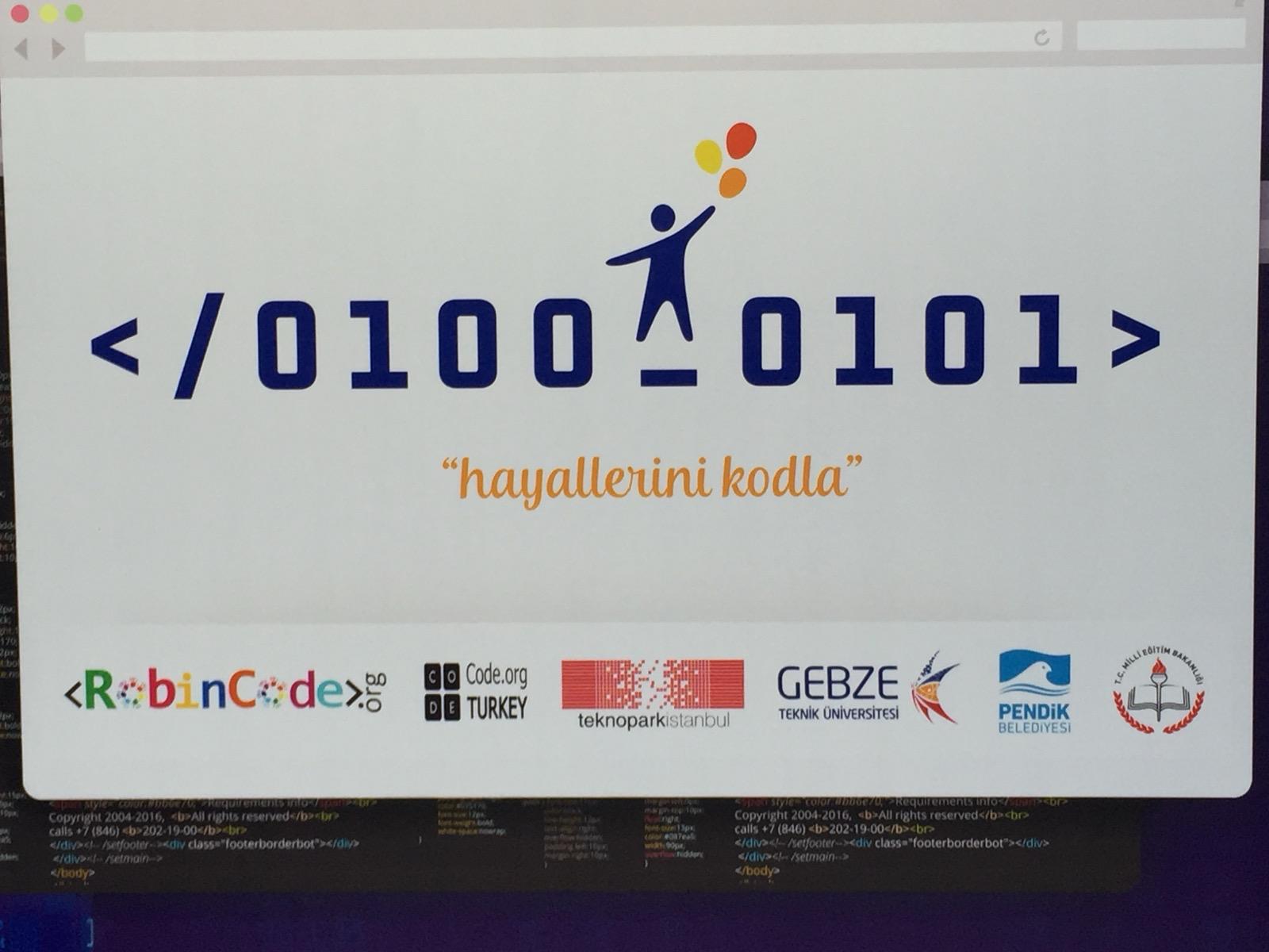 Hayallerini Kodla projesi kurum iş birliği görseli