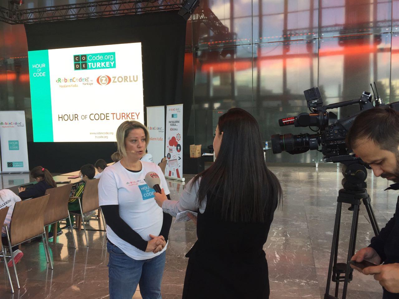 Zorlu PSM Hour of Code etkinliği