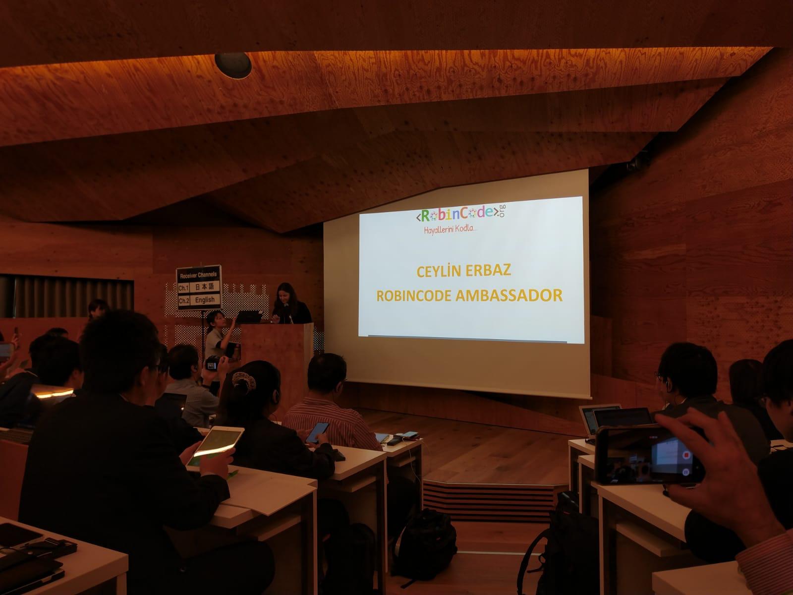 RobinCode Computer Science World in Asia etkinliğinde